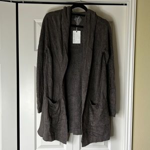 Barefoot dreams cardigan NWT